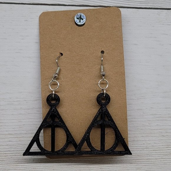 3/$12 Deathly Hallow Earrings - Picture 1 of 1